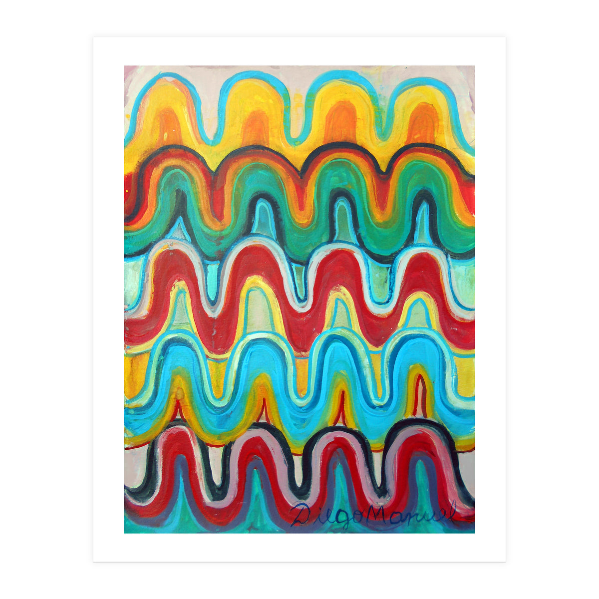 Pop Multicolor 5 (Print Only)