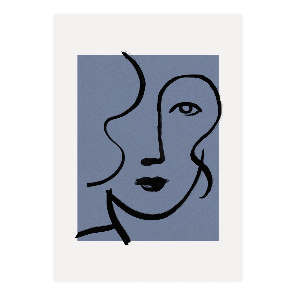 Blue Woman (Print Only)