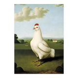 Chicken Classic Oil Painting (Print Only) thumbnail