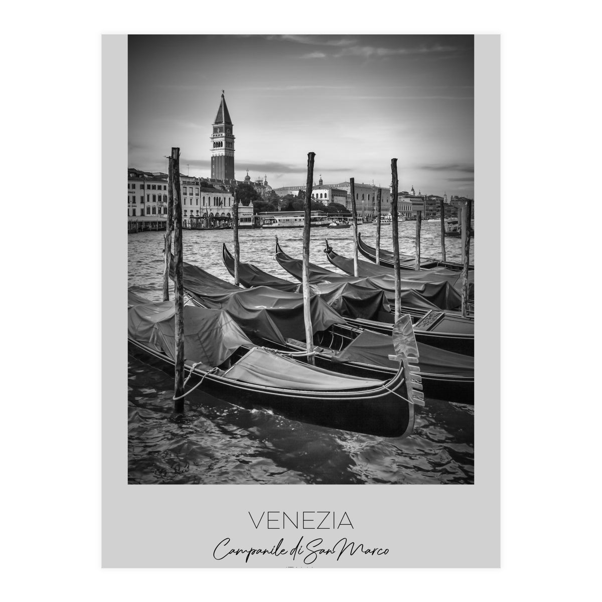 In focus: VENICE Grand Canal and St Mark's Campanile  (Print Only)