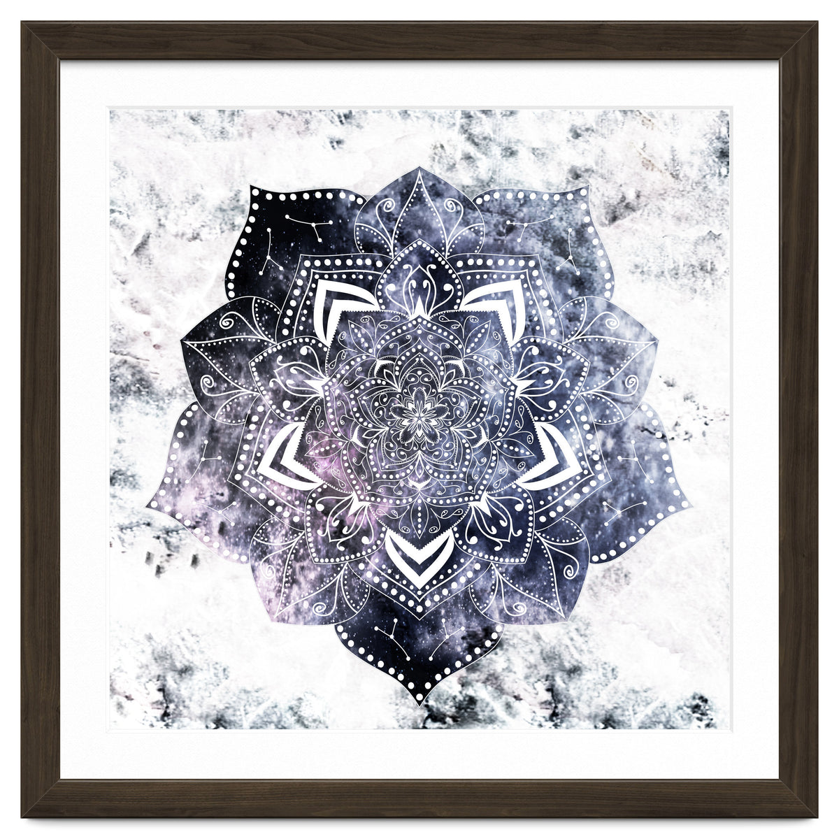 Cancer Constellation Mandala