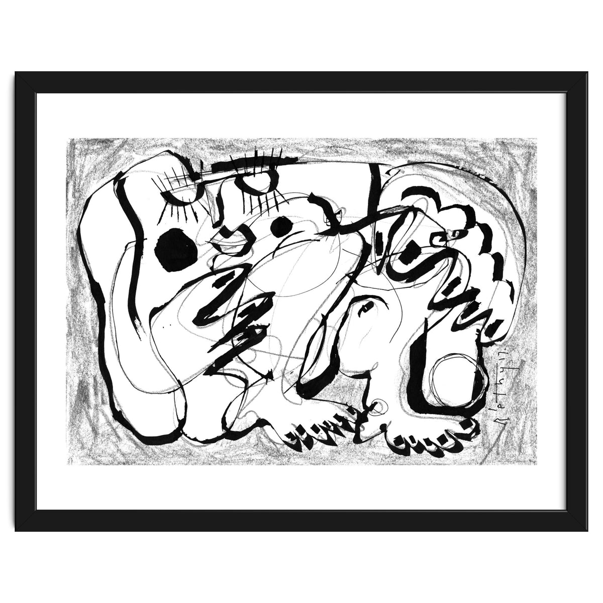 Female Nude no. 02 - b&w