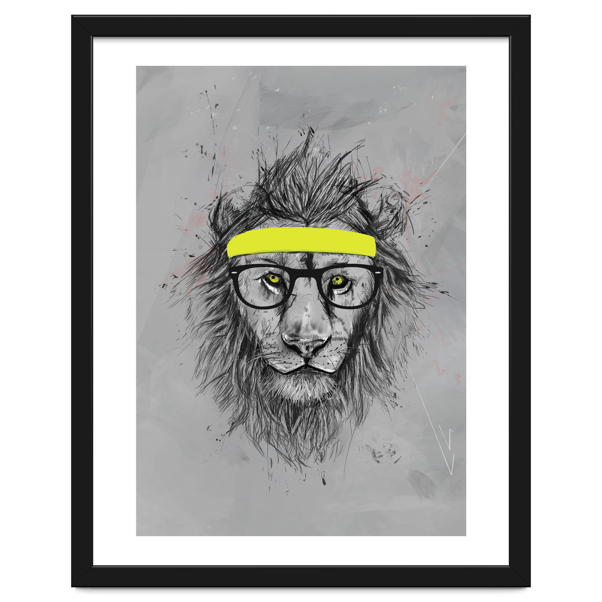 Hipster Lion