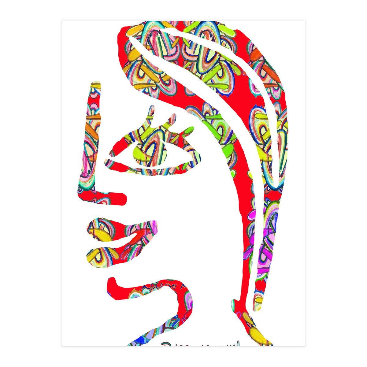 Graffiti Digital 12 2022 D 9 (Print Only)