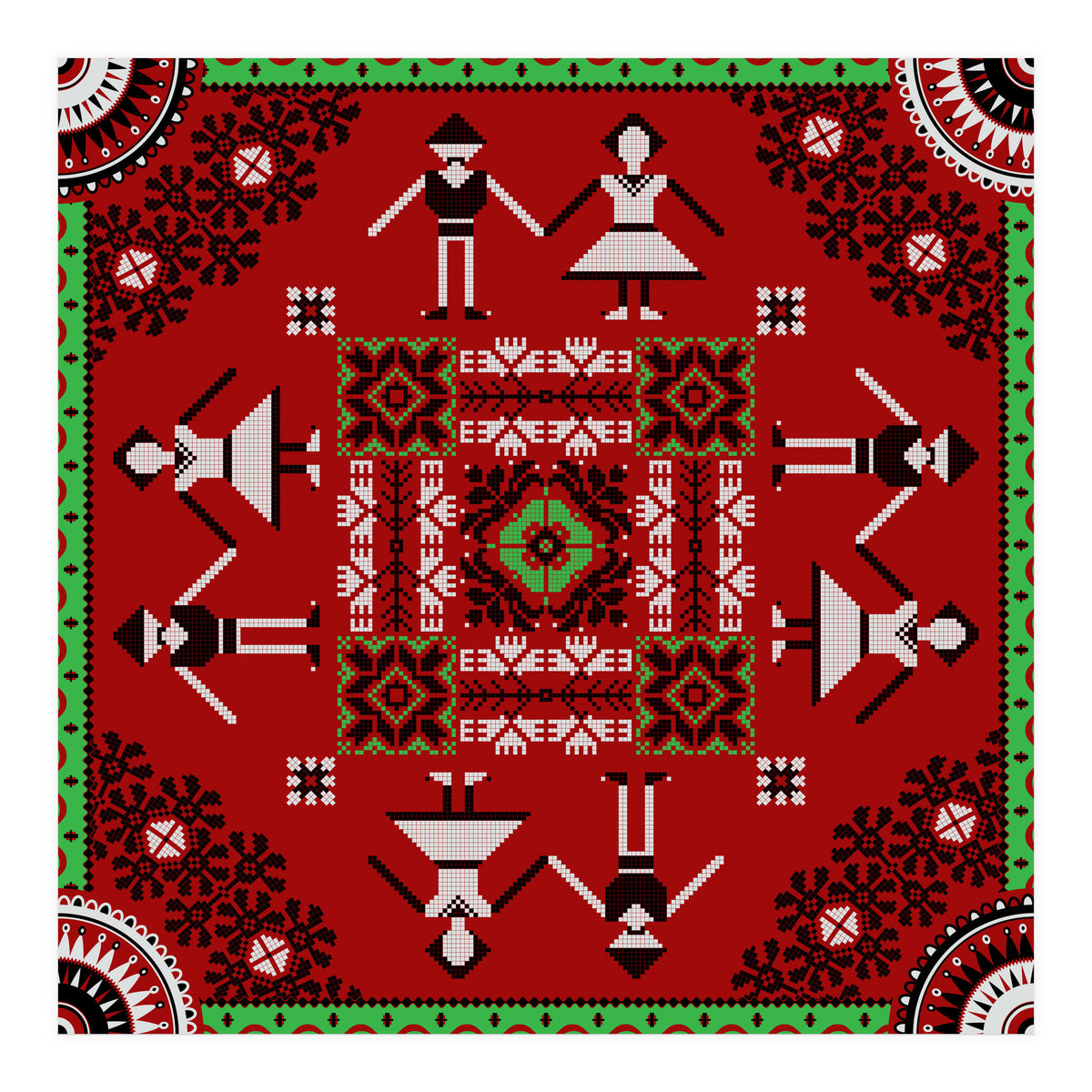 Romanian Traditional Pattern 3 (Print Only)