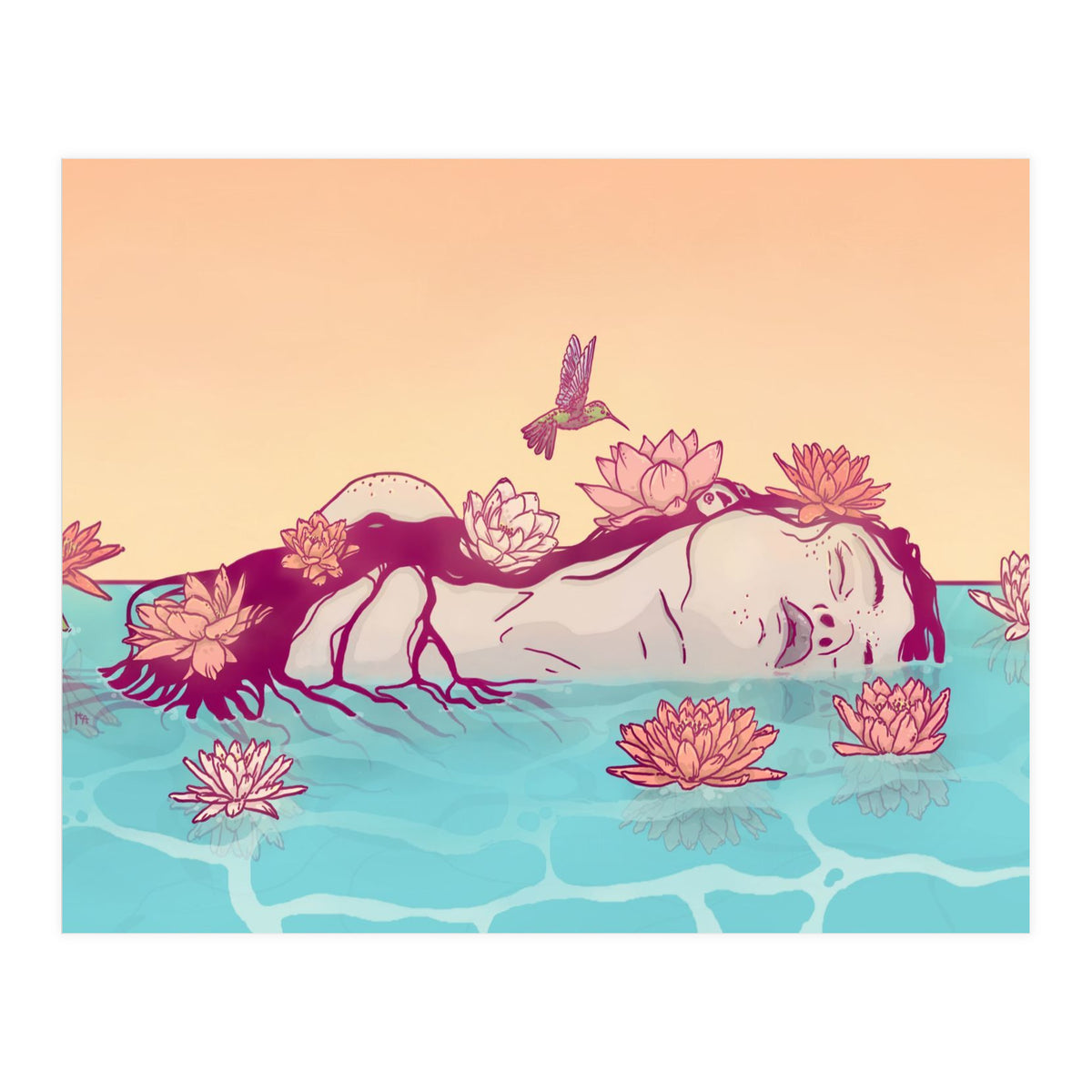 Naiad Lady (Print Only)