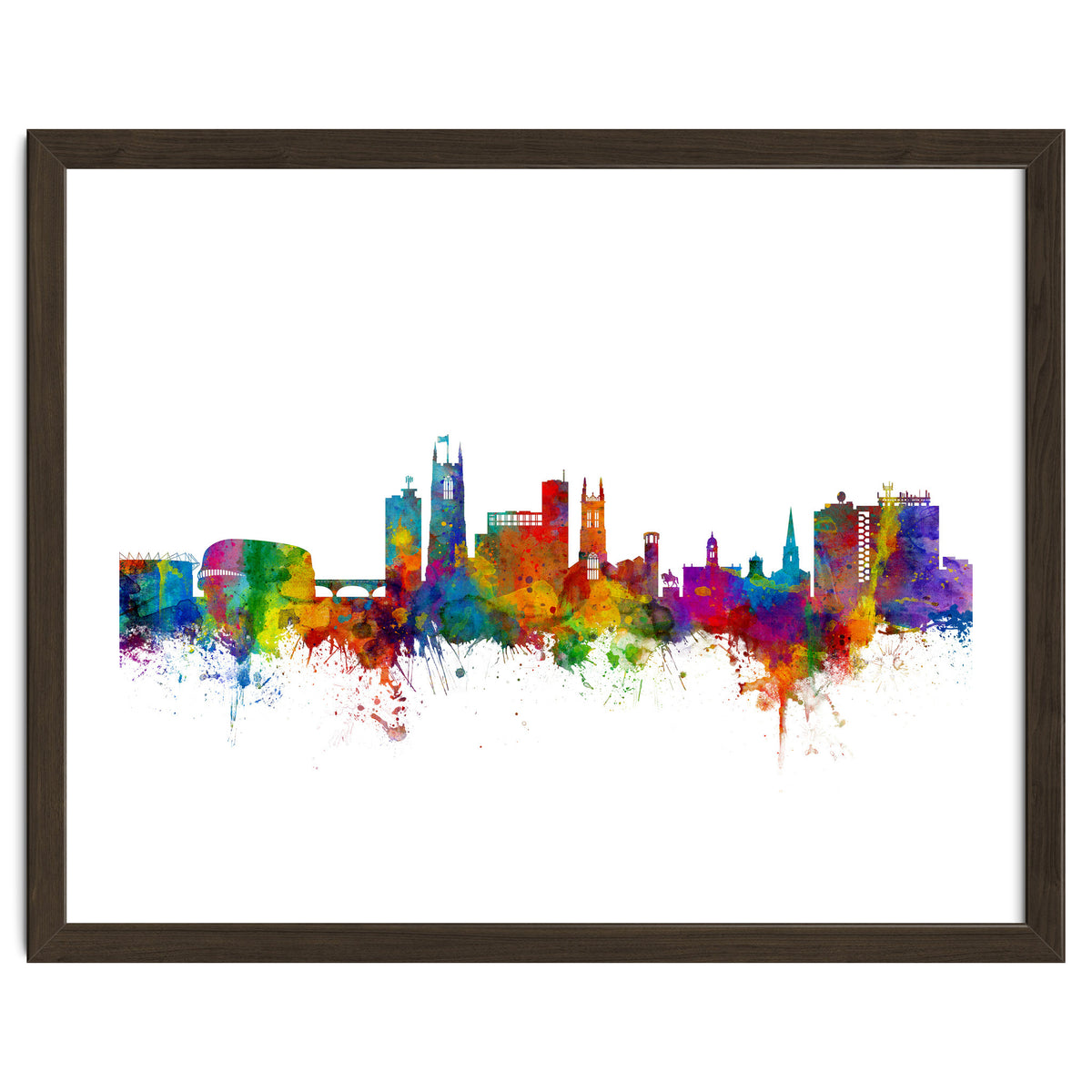 Derby England Skyline