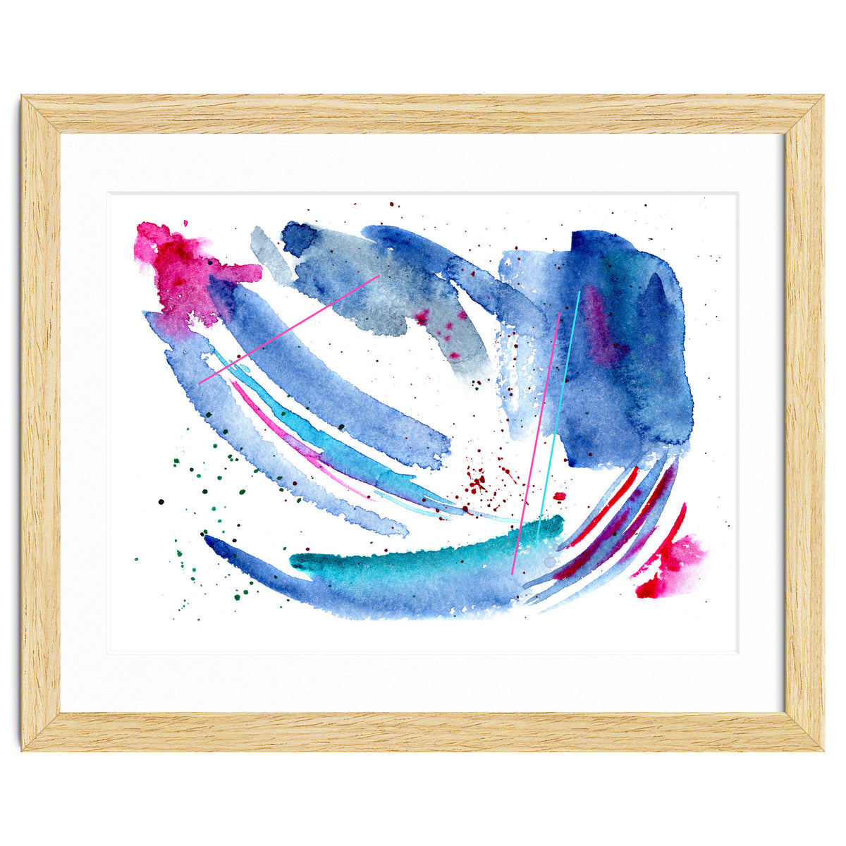 Happiness vibes || watercolor