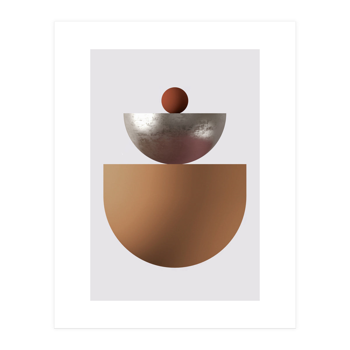 Terracotta balance 05 (Print Only)