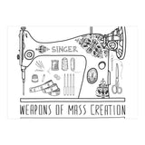 Weapons Of Mass Creation - Sewing (Print Only) thumbnail