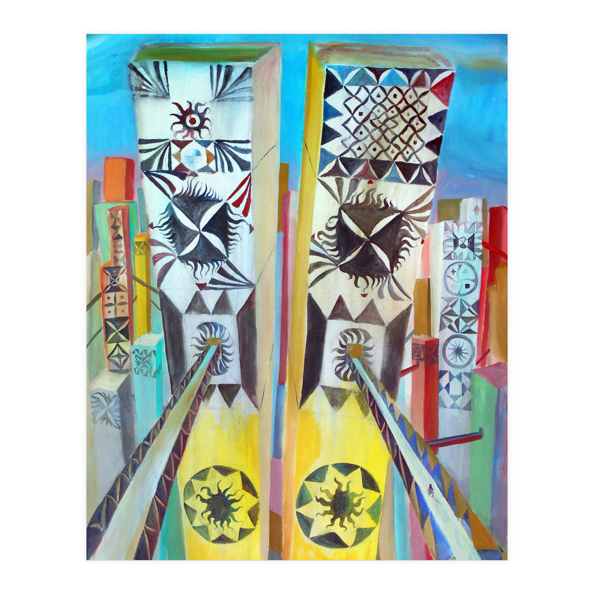 Torres De Atlantis (Print Only)