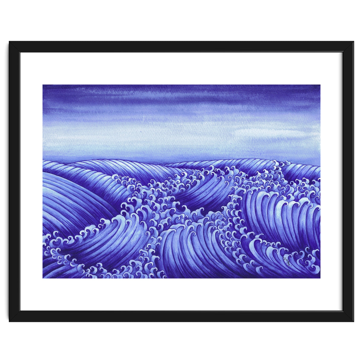 Turbulent Water Triptych part 2