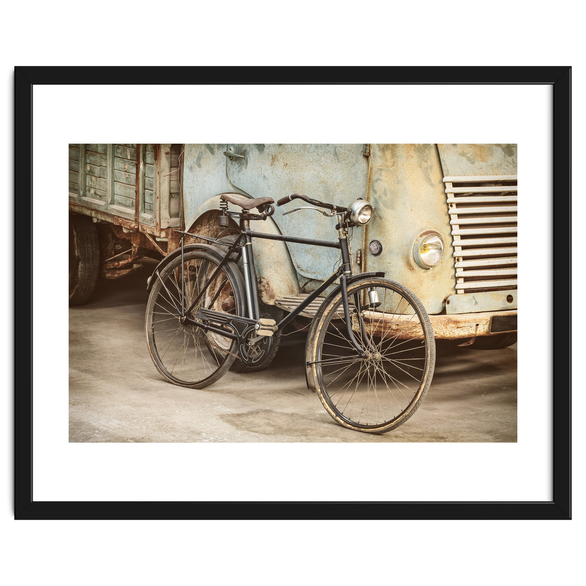 The Bicycle in the old Factory