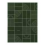 My Favorite Geometric Patterns No.24 - Deep Green (Print Only) thumbnail