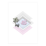 Flamingo's Paradise (Print Only) thumbnail
