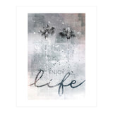 Idyllic palm trees | enjoy life (Print Only) thumbnail