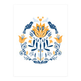 Scandinavian Folk Art  (Print Only) thumbnail