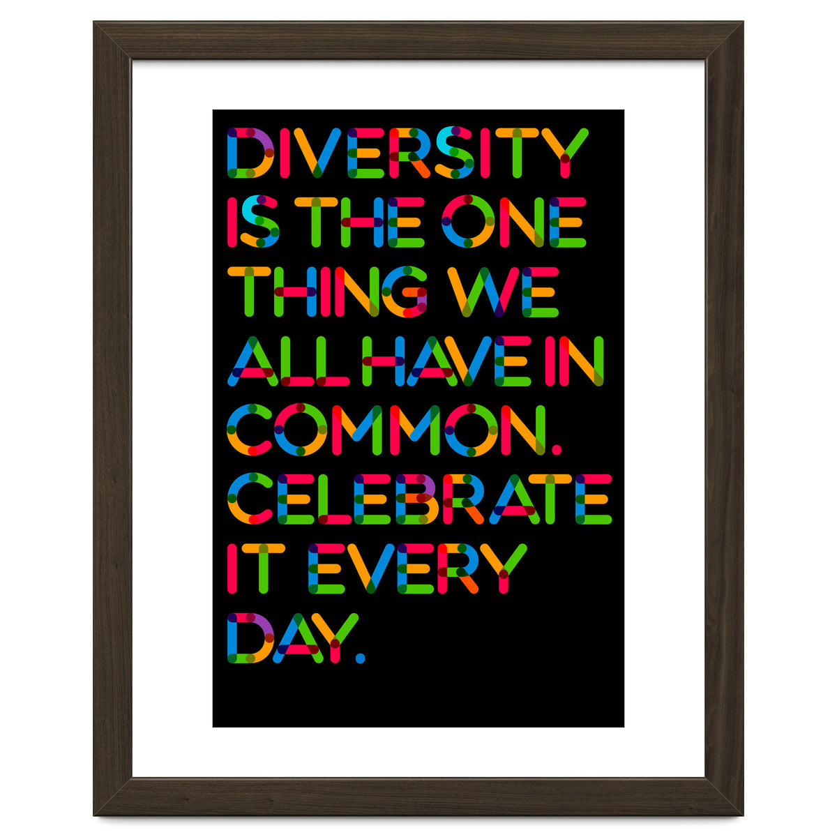 DIVERSITY (black Version)