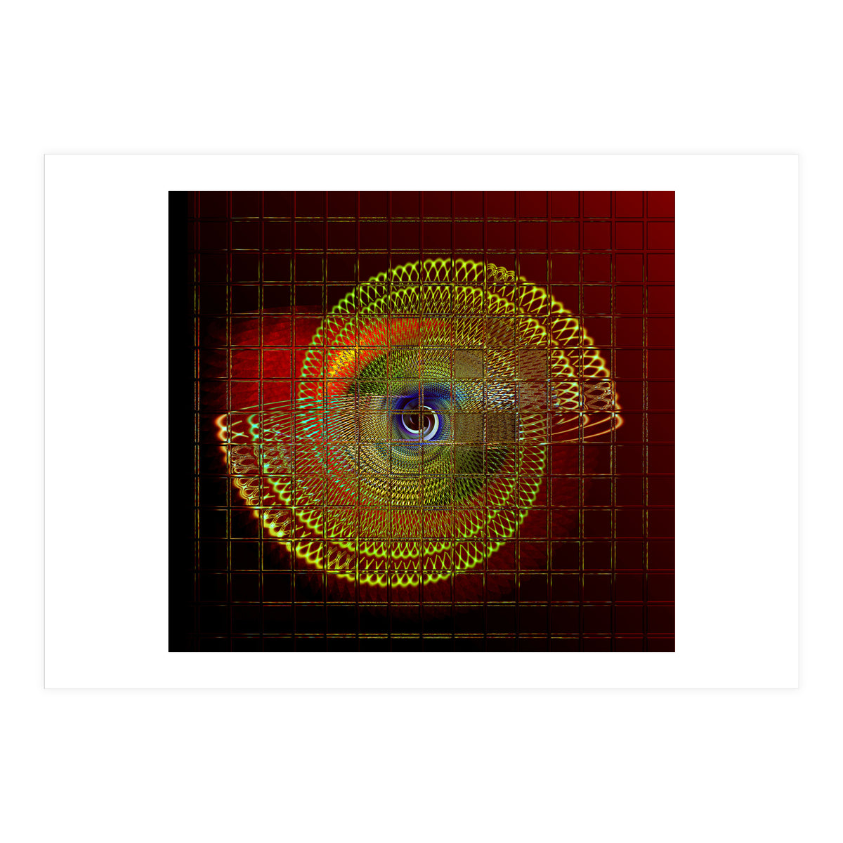 Illuminated helix #4 (Print Only)