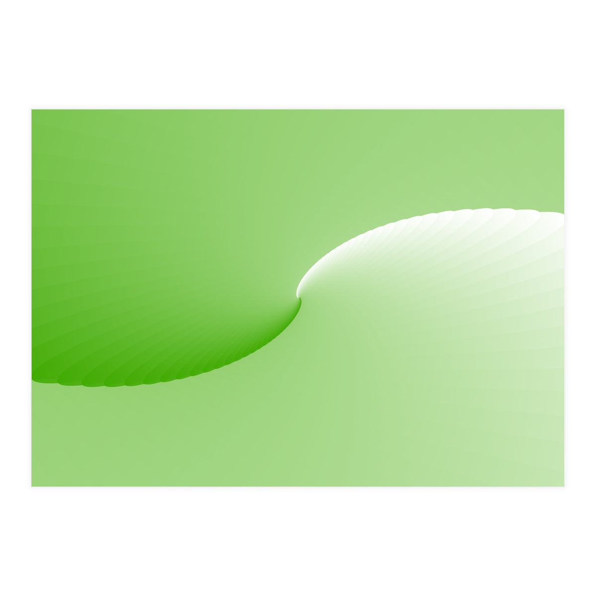 Green Abstract  (Print Only)