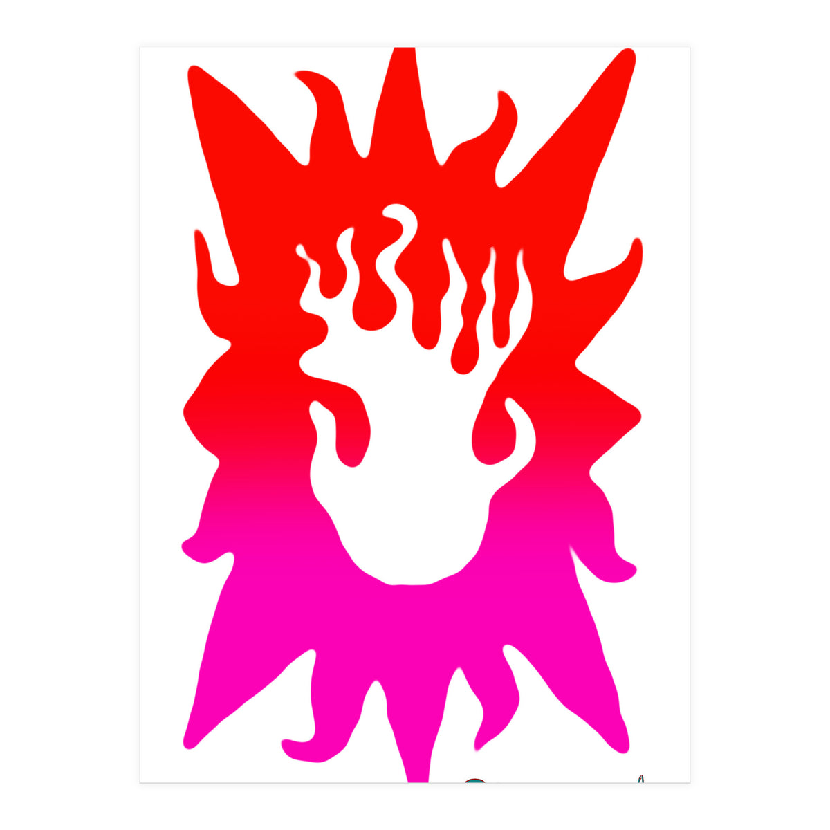 Fuego 116 Copia (Print Only)