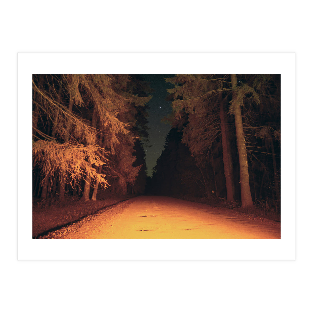 Serial Killer on His Way Home (Print Only)