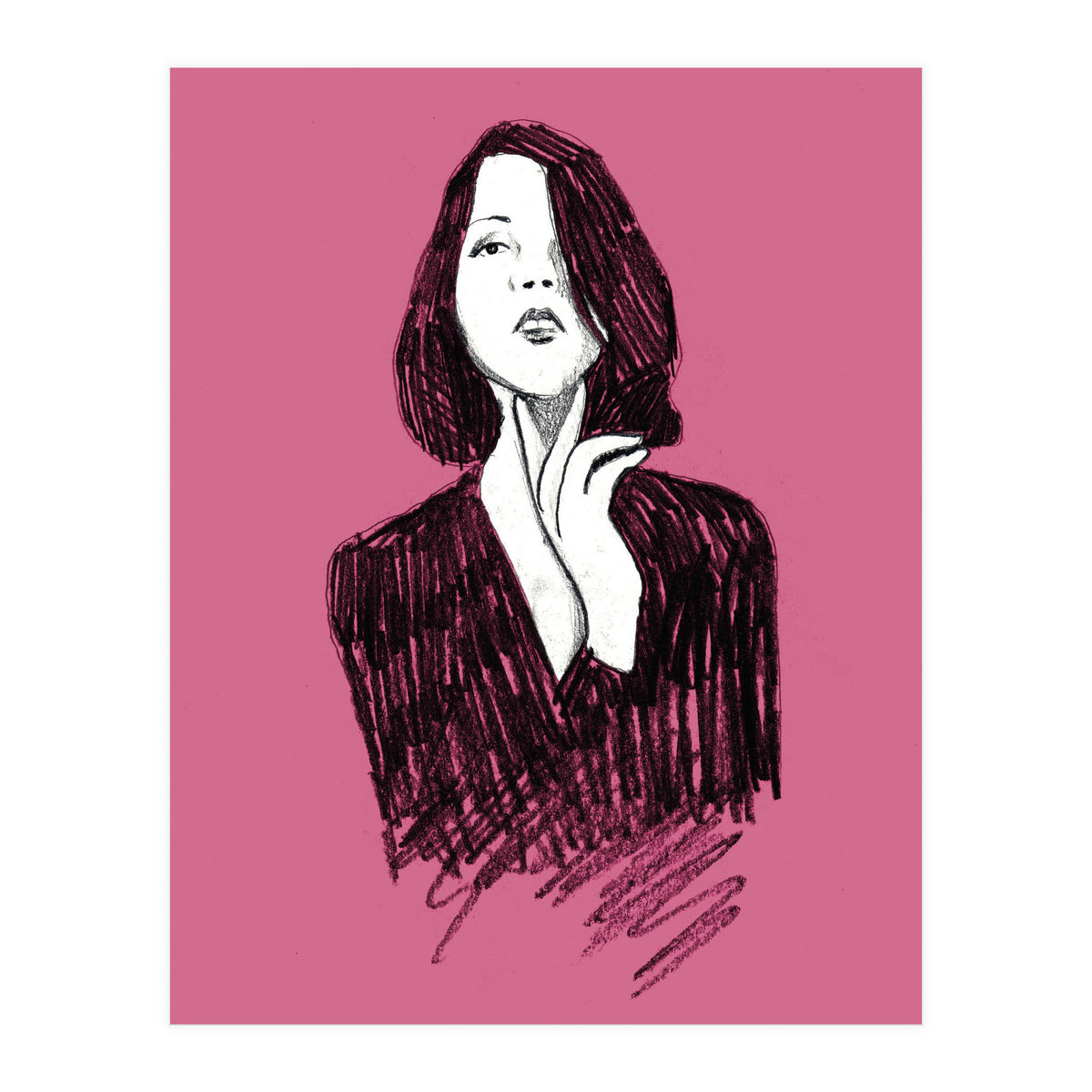 Pink mood (Print Only)