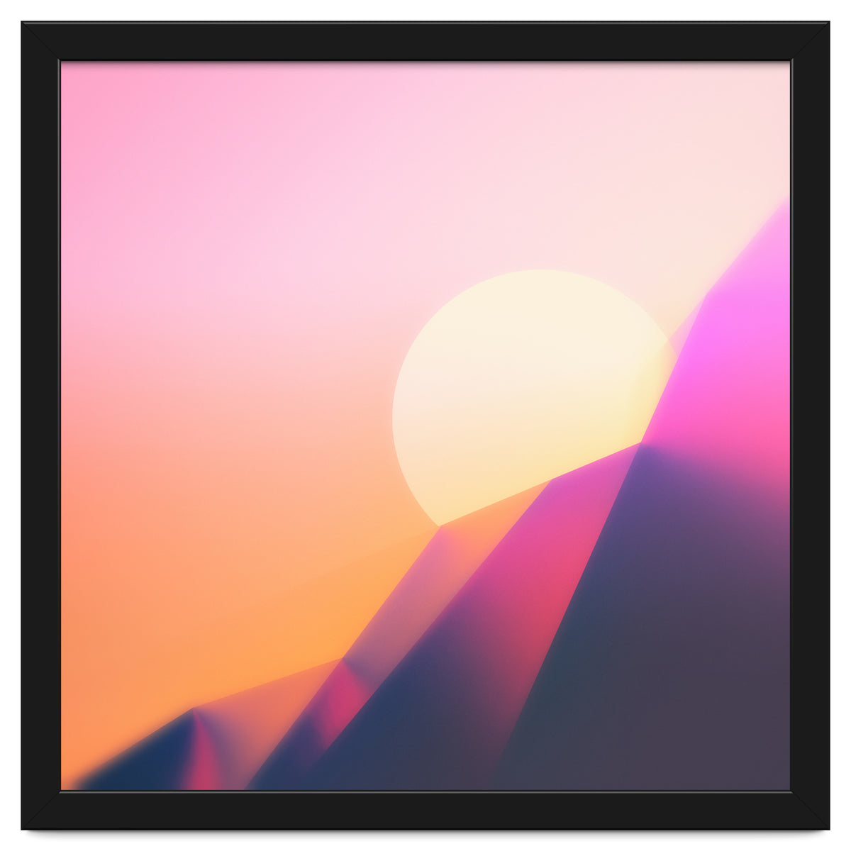 Sun Desert Mountain Sky