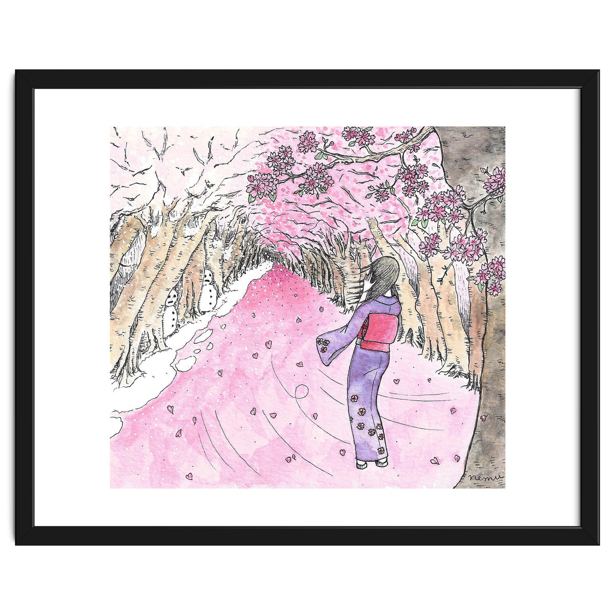 Cherry Blossom Flurry