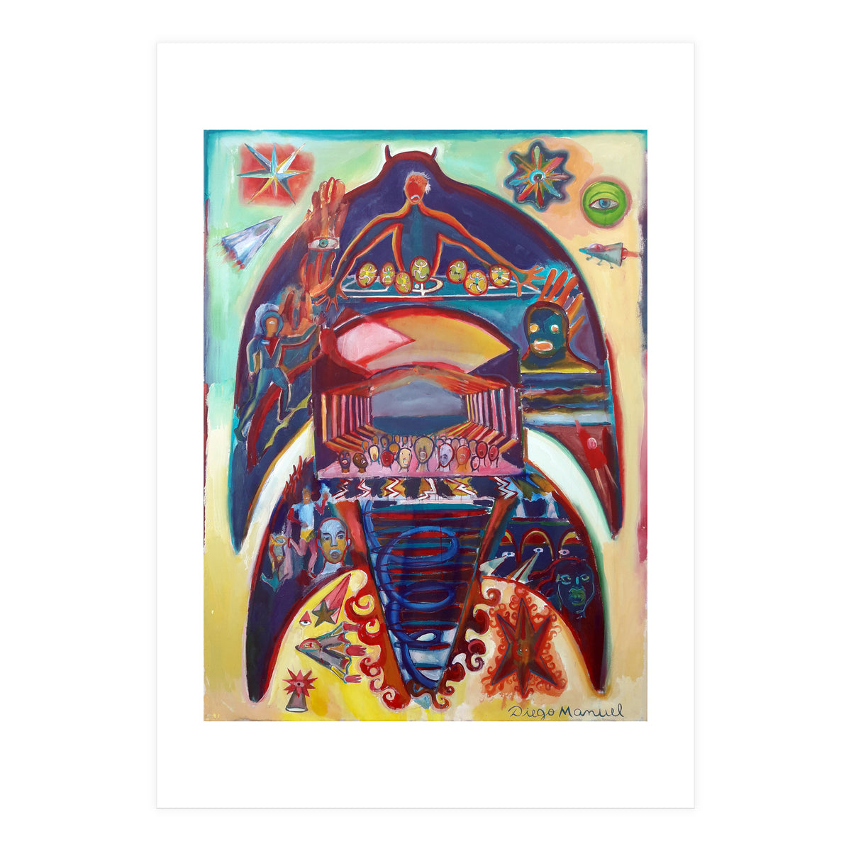 Nave Inferno (Print Only)