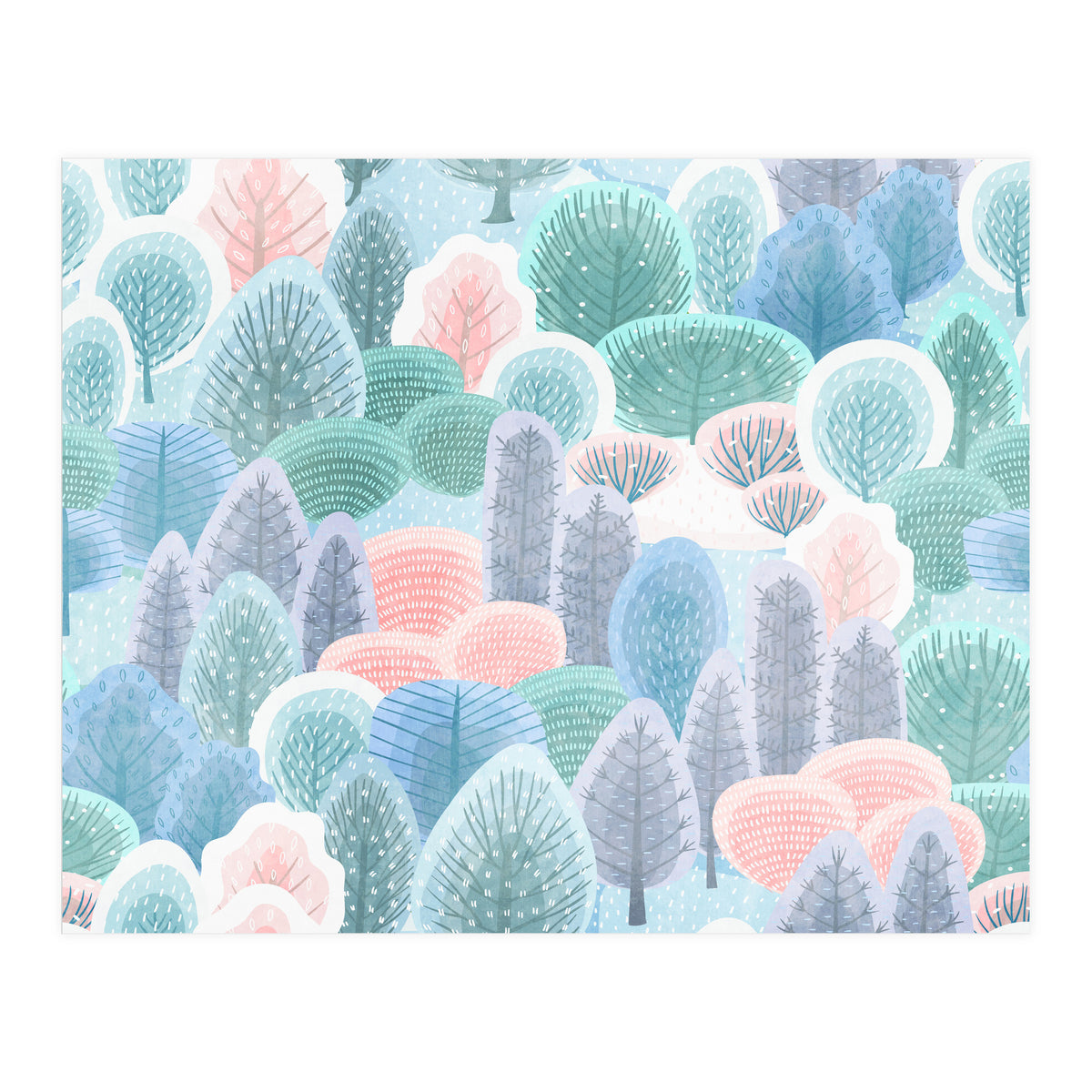 Happy Forest (Print Only)