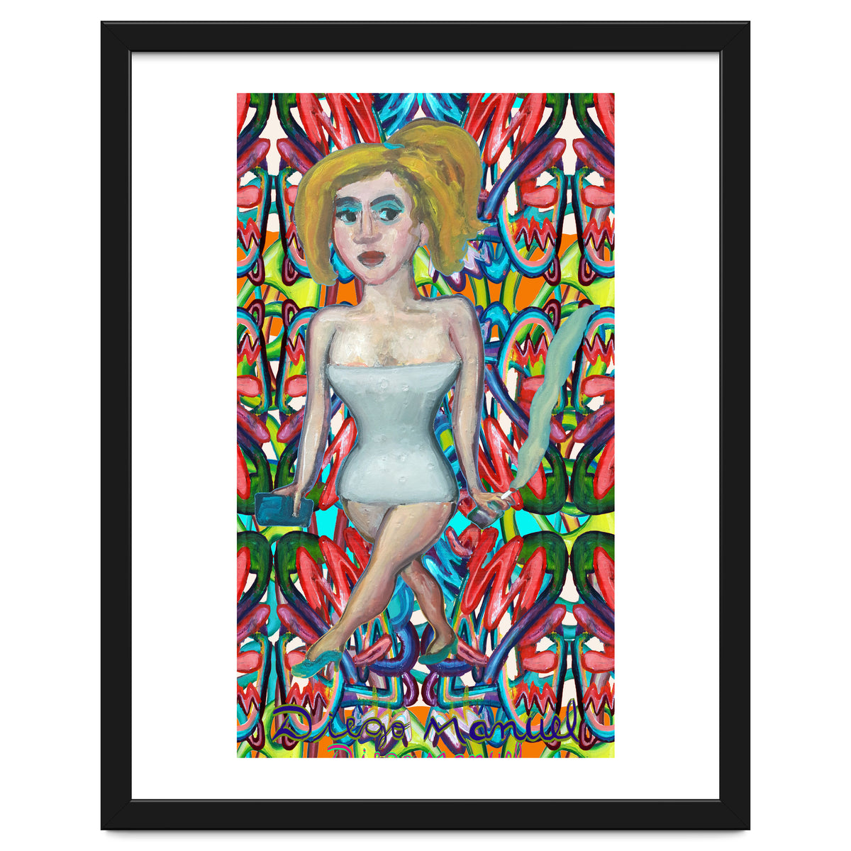 Chica Con Cigarrillo 4b