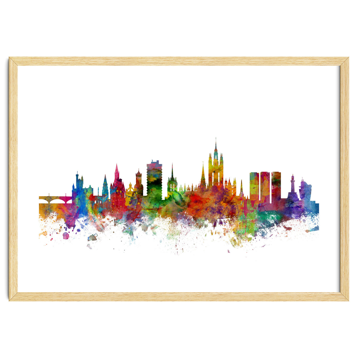 Aberdeen Scotland Skyline