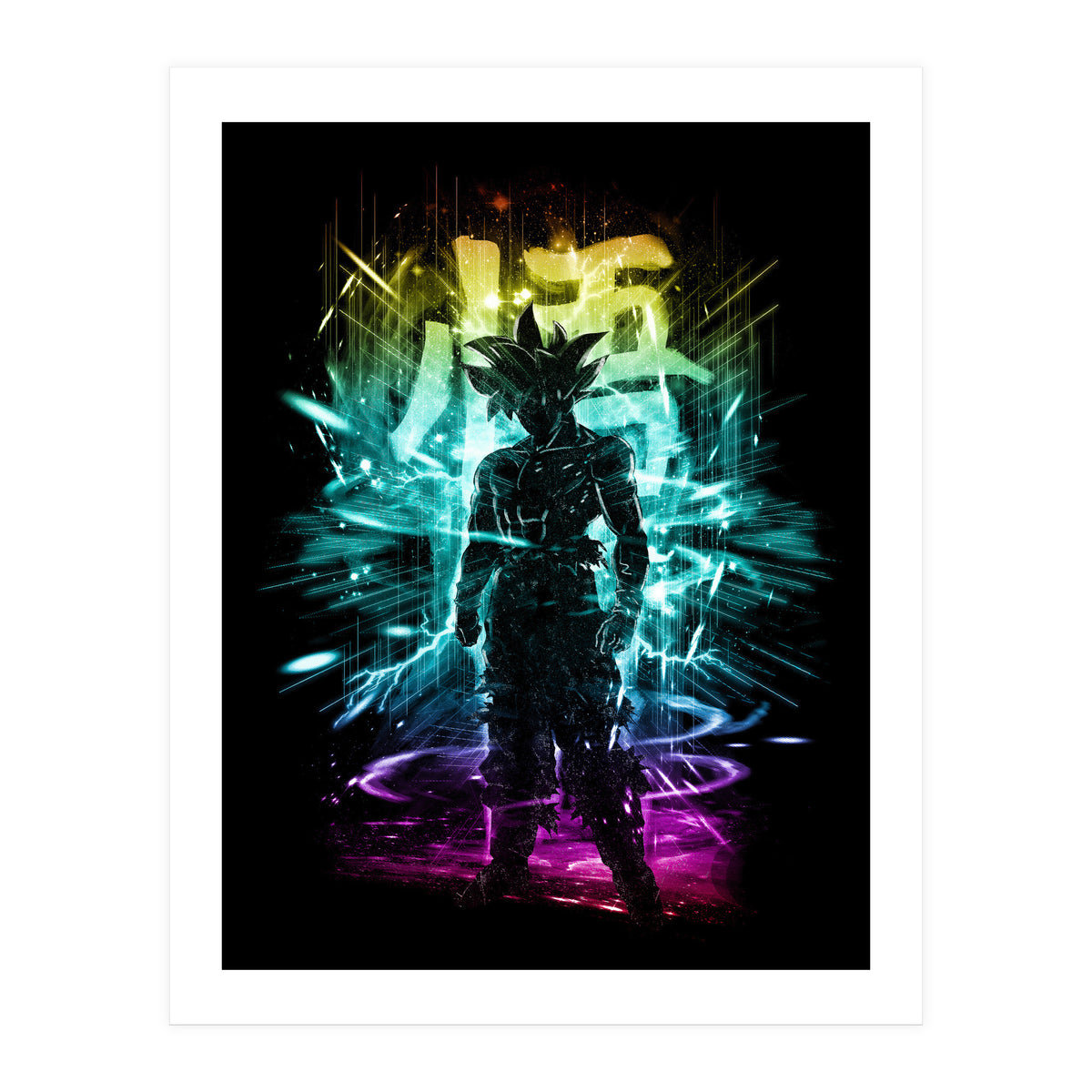 Ultra Instinct Storm Rainbow (Print Only)