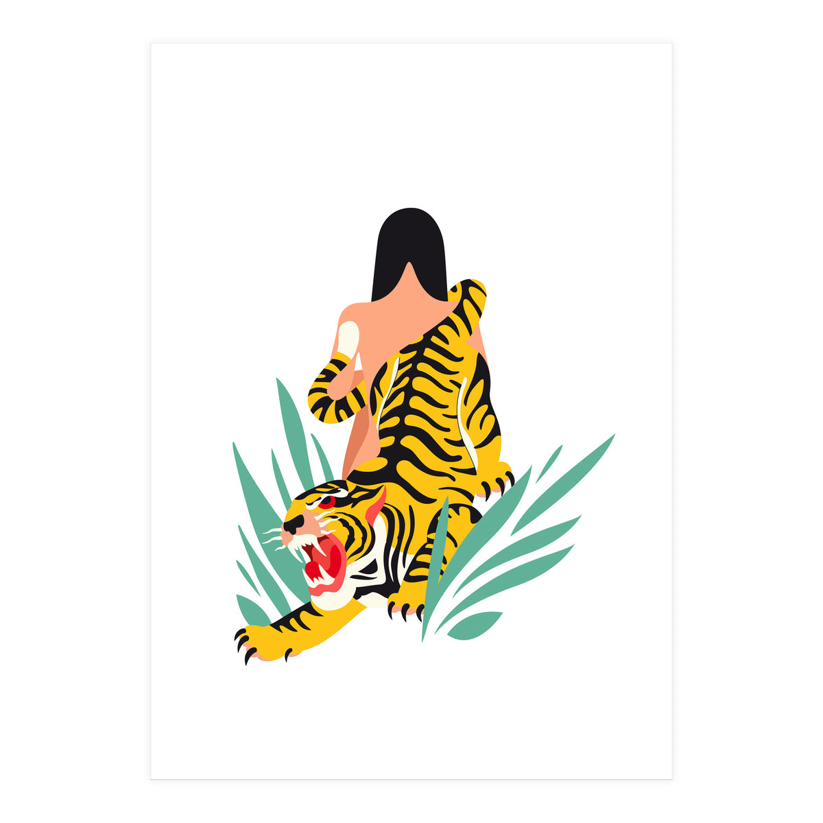Waking the tiger (Print Only)