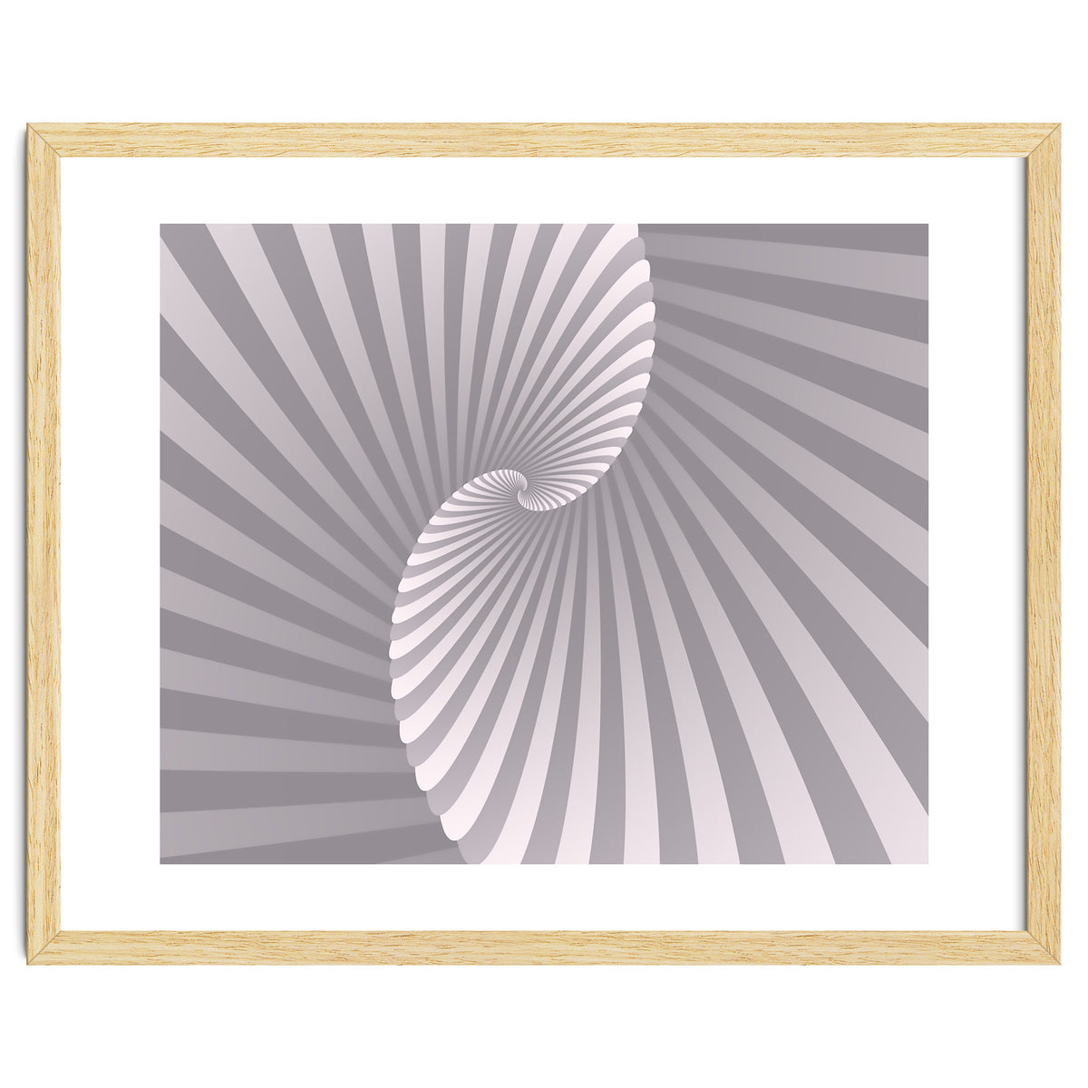 Abstract Retro Spiral