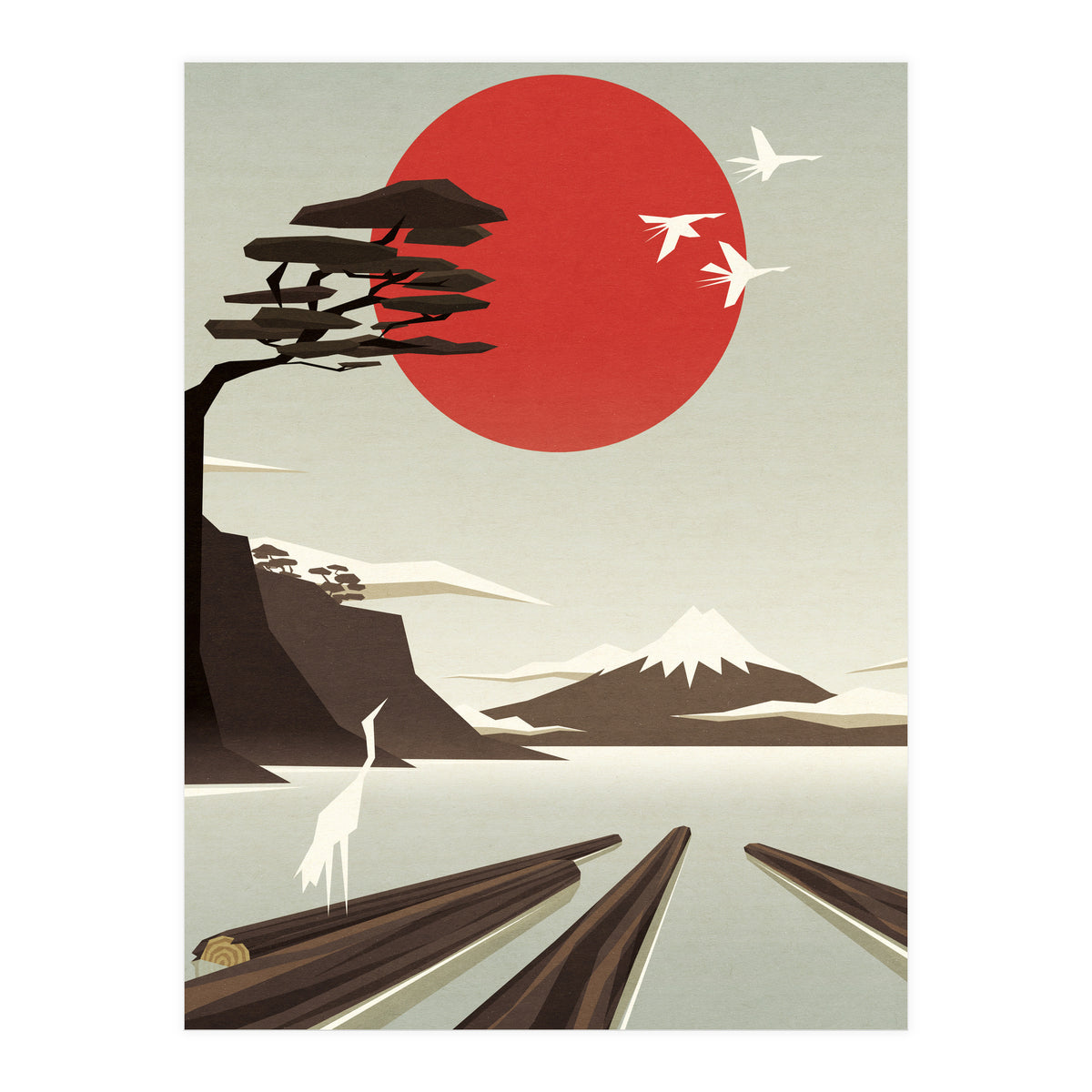 3 Vacant Logs (Print Only)