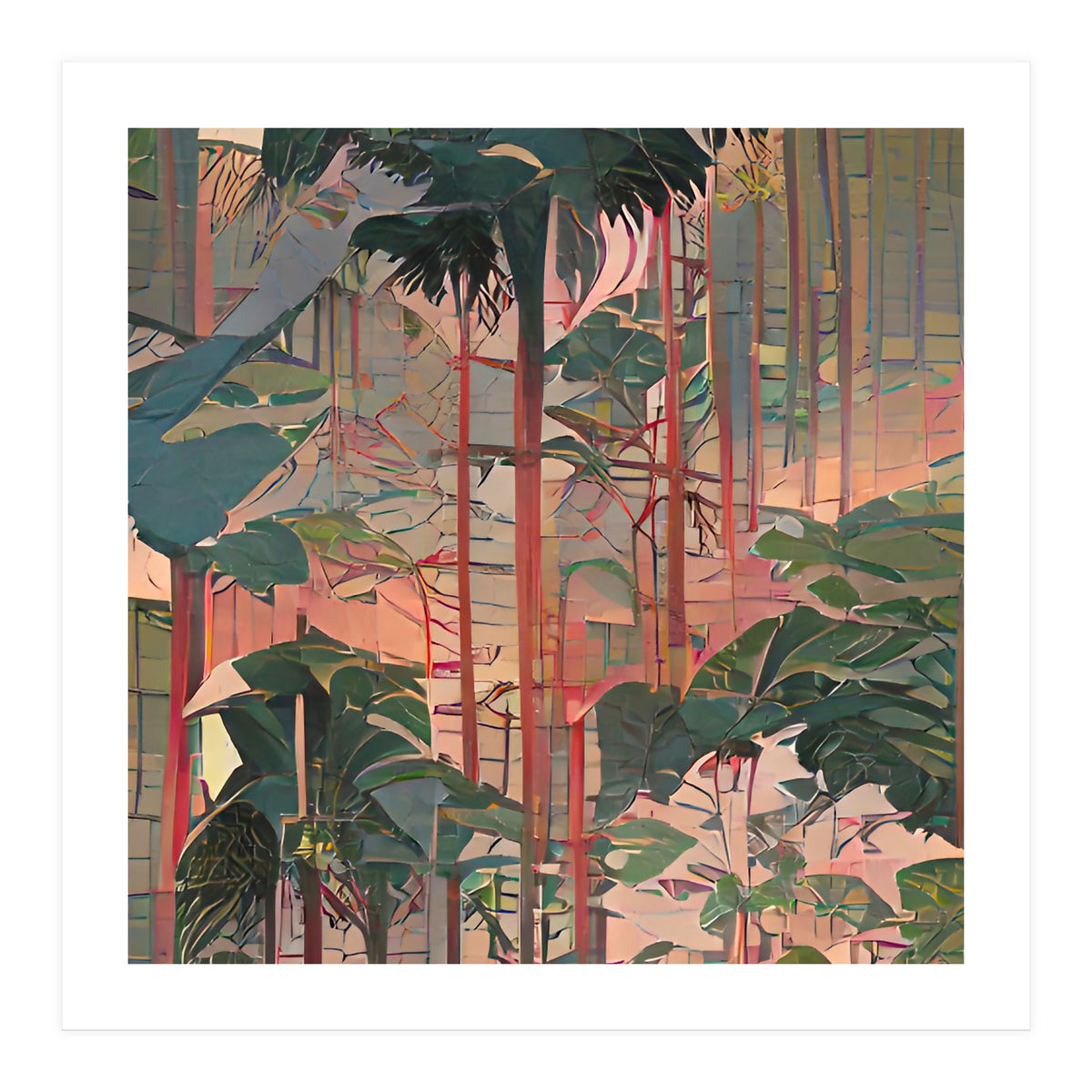 TROPICAL FOREST no2-A - UKIYO-e (Print Only)