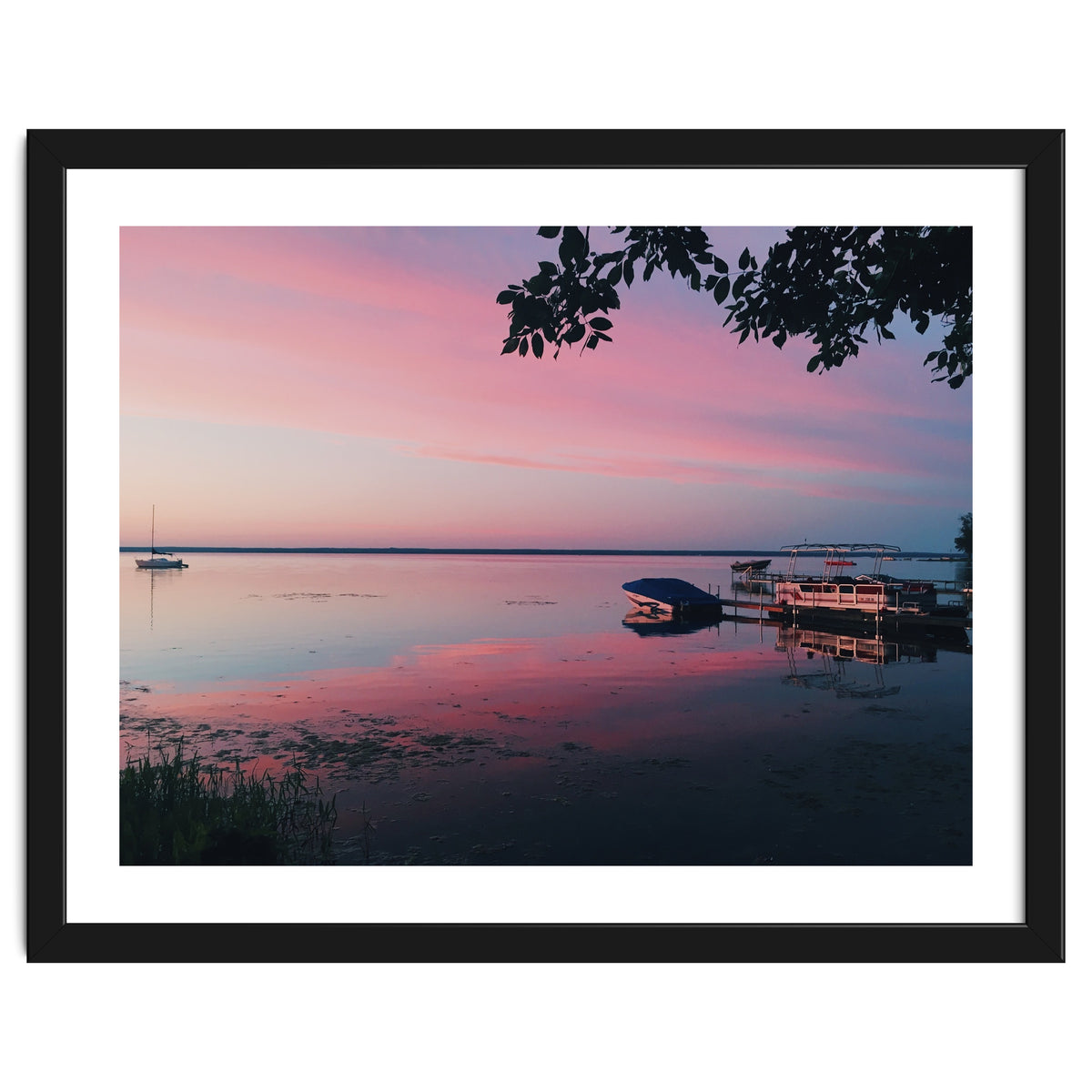 Magic hour on the lake