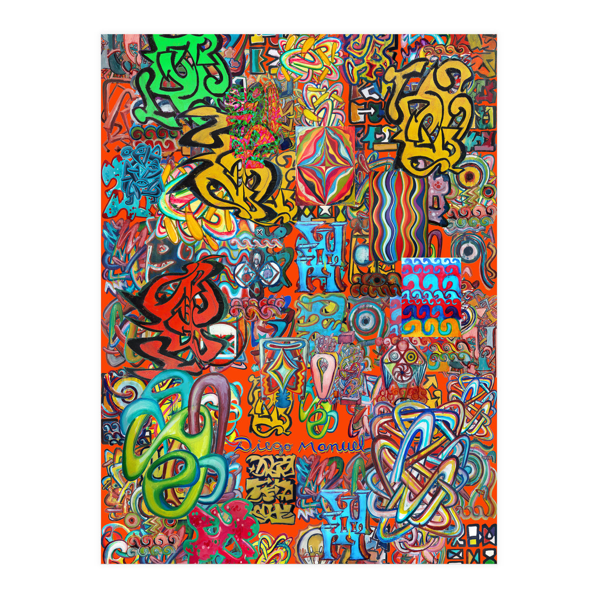 Graffiti Digital 2022 458 (Print Only)