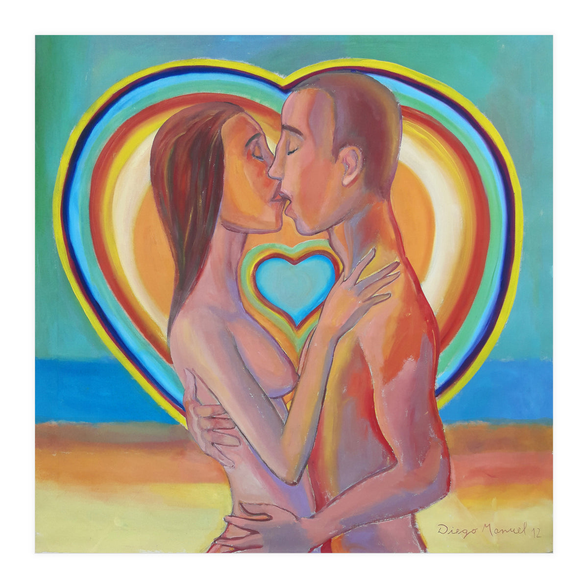 Beso Enamorado (Print Only)