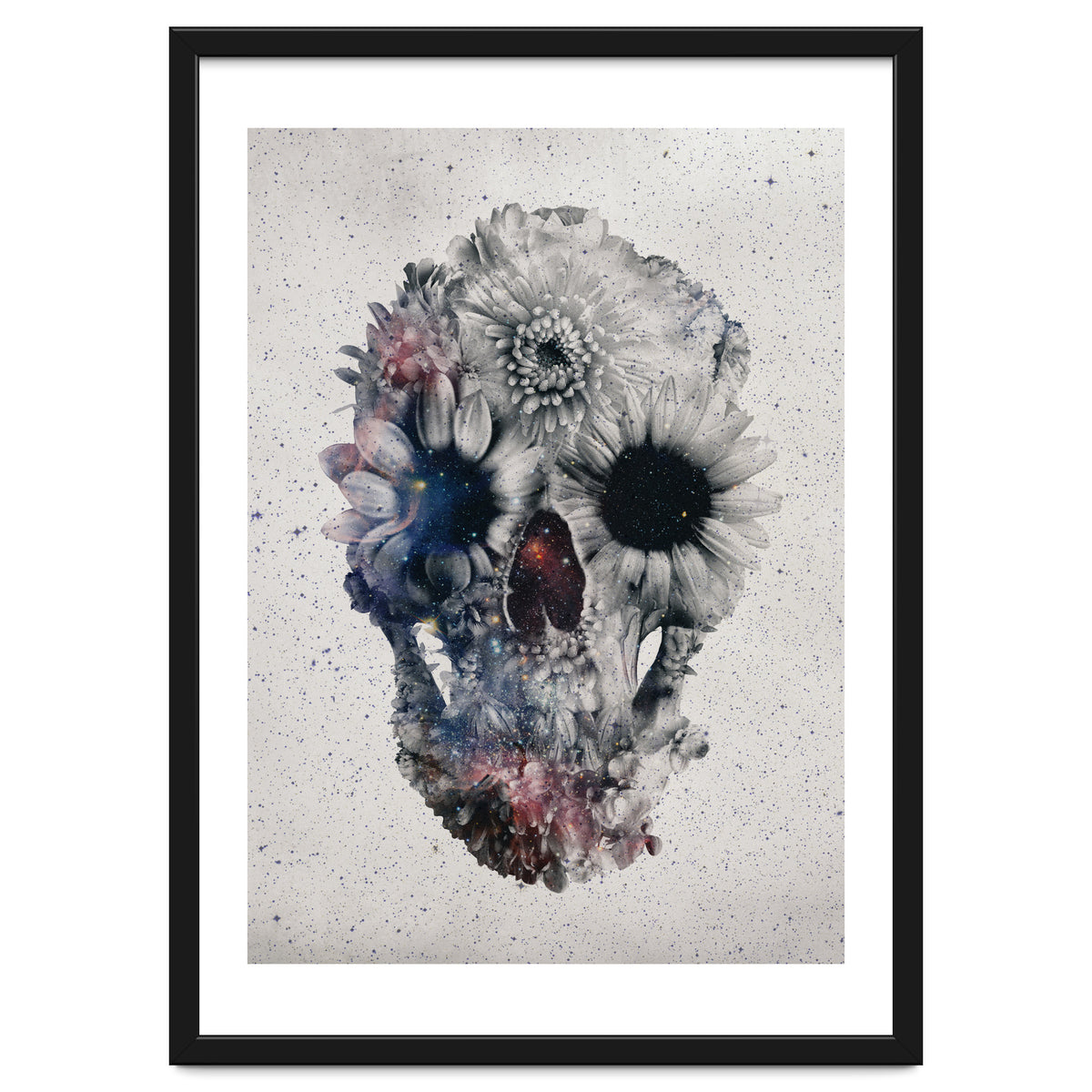 Floral Skull 2