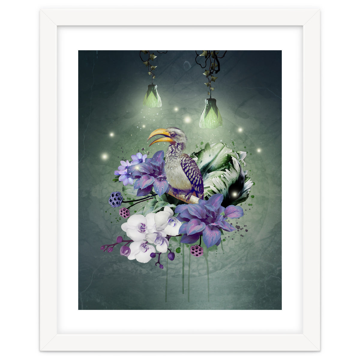 Floral Magic Hornbill