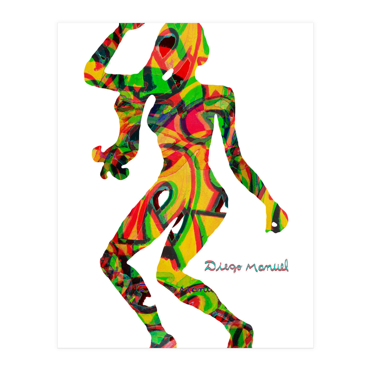 Dance Girl B 22 (Print Only)