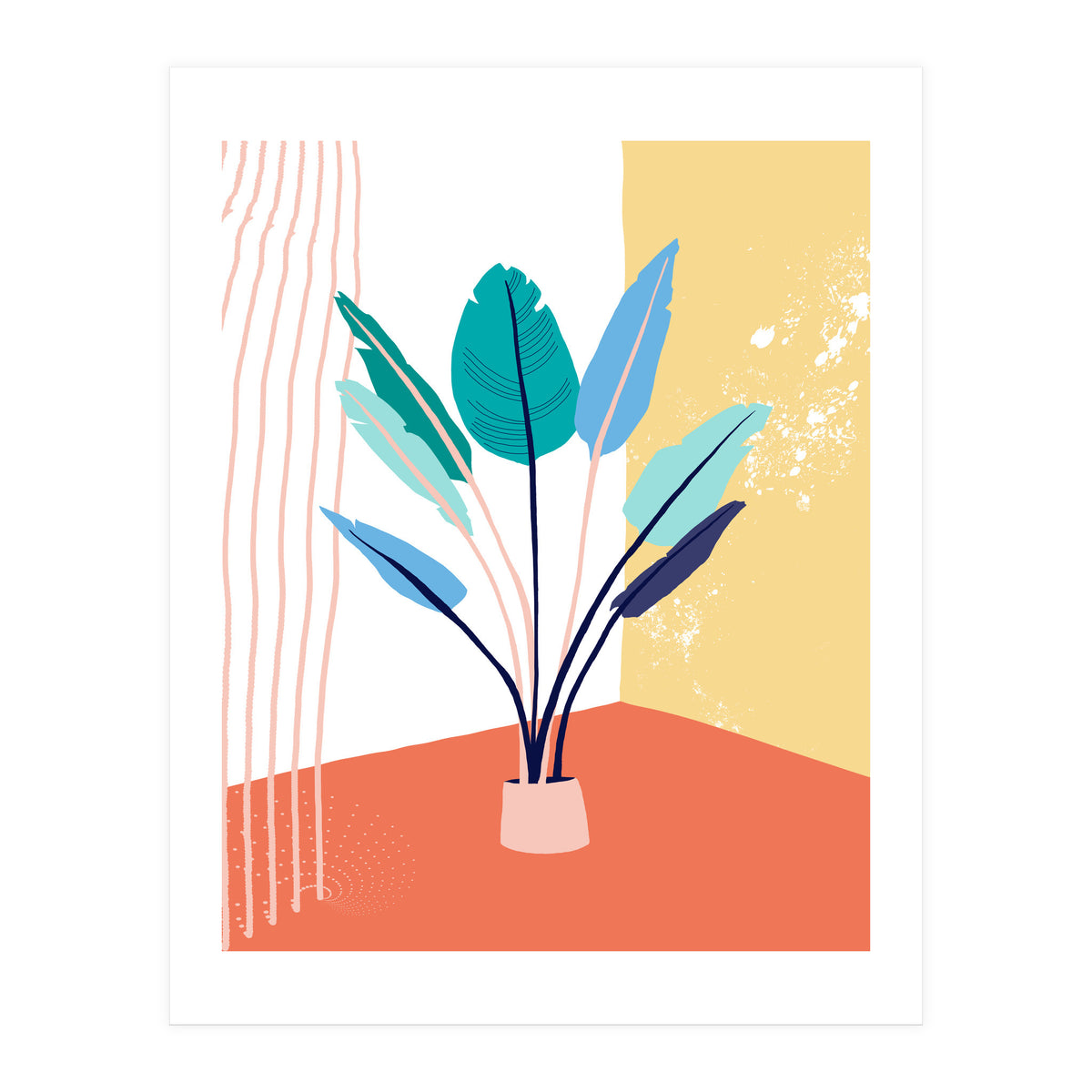 Corner plants (Print Only)