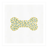 Floral Dog Bone (Print Only) thumbnail