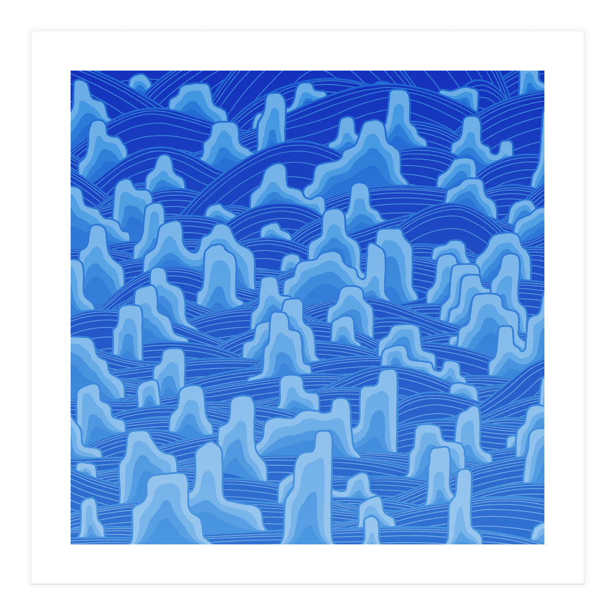 A COLD LANDSCAPE (Print Only)