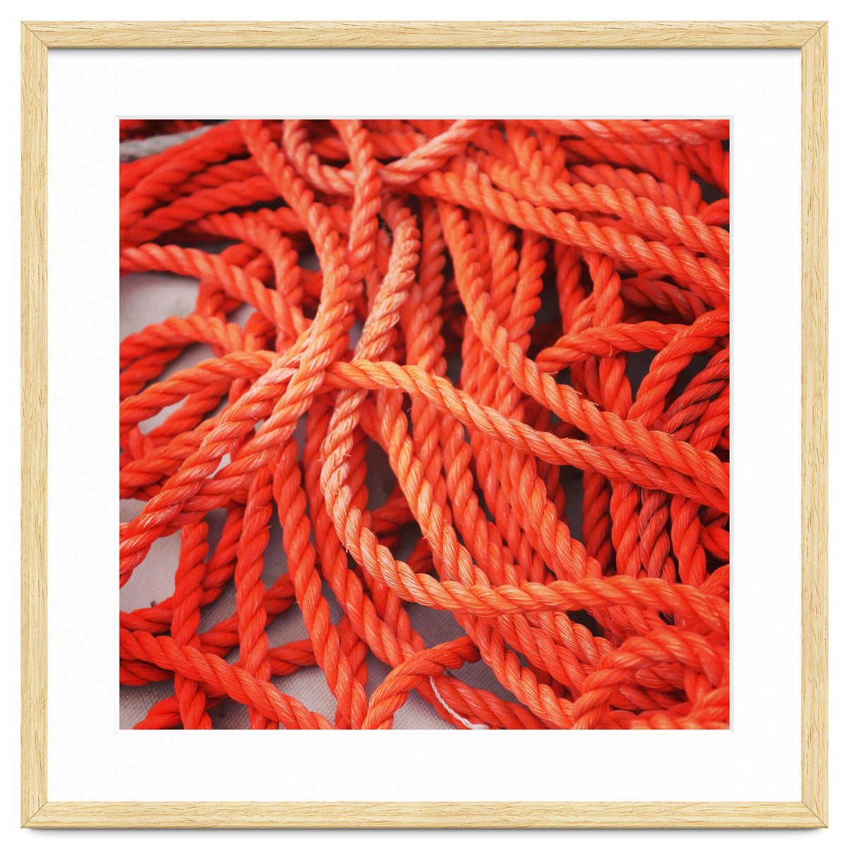 Orange ropes