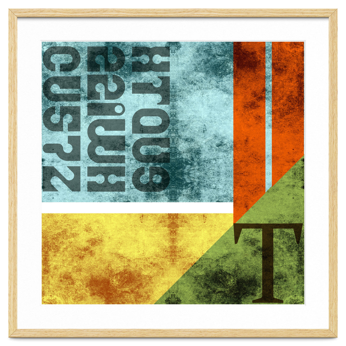 Abstract Industrial Rgby