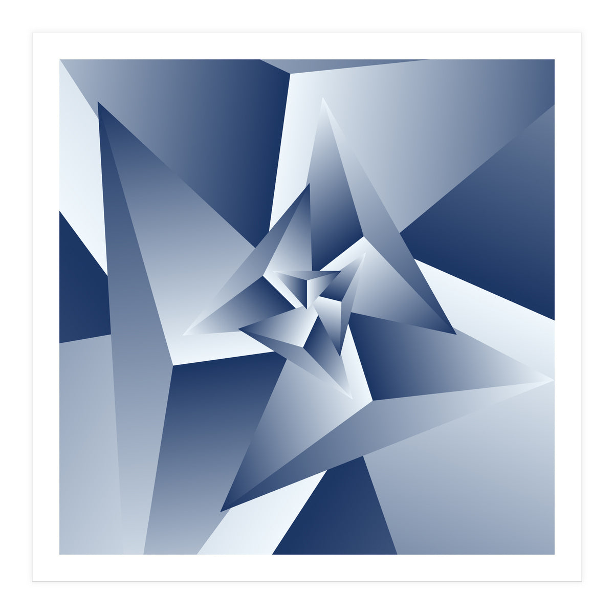 Modern Traingle Pattern (Print Only)